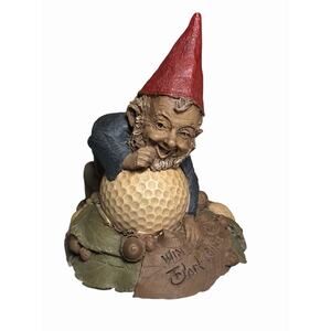 Vintage 1986 Tom Clark Signed "Win" #33 Ed. Gnome Golf Ball Cairns Studios 1154